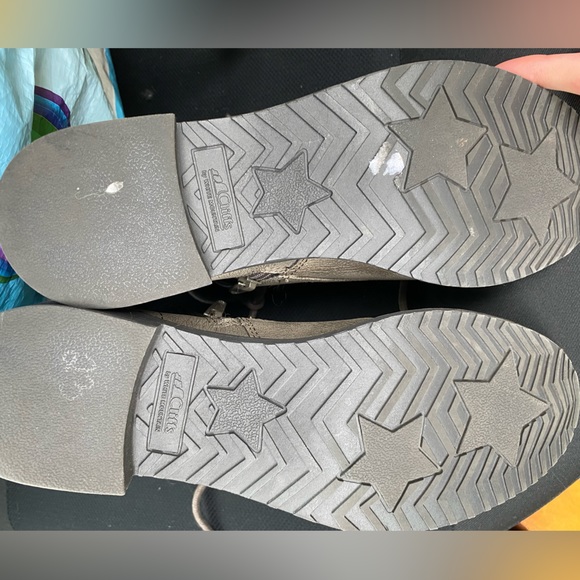 Brown Ankle Combat Boots - Picture 3 of 3